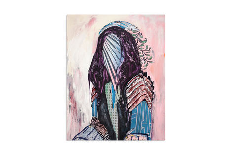 <p>Legends<br/>
Acrylic, Spraypaint on Canvas.<br/>
48 x 64 Inches. (123 x 165 cm.)</p>