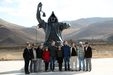 <p>FAILE has unveiled a new sculpture that has been designed to speak to the future of Mongolia. Entitled, ‘Wolf Within’, the 5m fiberglass and steel creation was unveiled October 12th at National Garden Park, a new 1650 acre project in the heart of Ulaanbaatar, Mongolia. ‘Wolf Within’ is created in conjunction with the global Tiger Translate initiative that aims to uncover the best emerging creative talents across Asia and provide them with opportunities to collaborate with their more established Western counterparts. It represents the first US-Mongolian collaboration of this nature.</p>