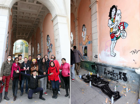 <p>Mural collaboration with Temuulen, Soniya, Telmen and Roaad Crew.</p>