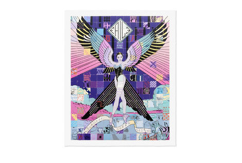<p>Surgere Supra Bestias NYC<br/>
27 Color Silkscreen Print Ed. 500<br/>
Dimensions: 34 x 42 Inches<br/>
310 gsm Coventry Rag (Deckle Edge)<br/>
Signed and Dated Faile 2013</p>